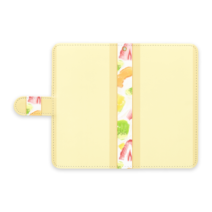 手帳型Androidケース - L - ストラップ穴 あり