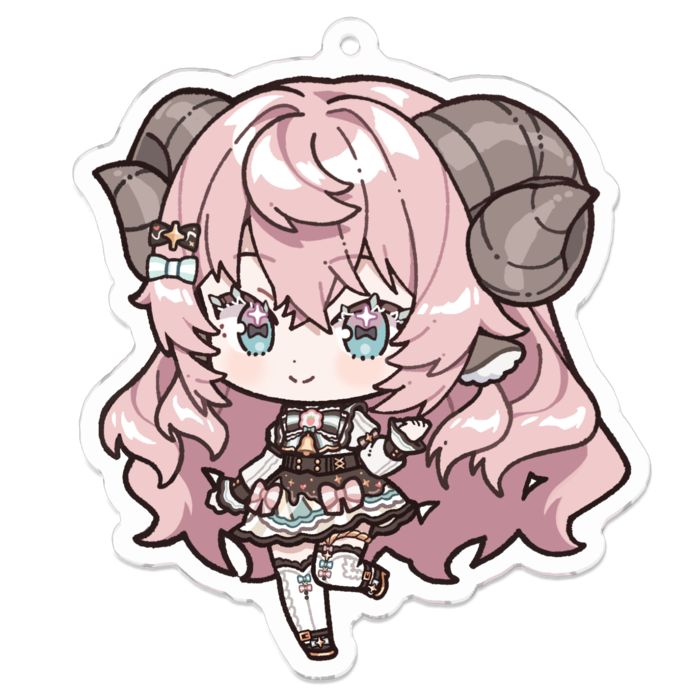 アクリルキーホルダー - 70 x 70 (mm)
