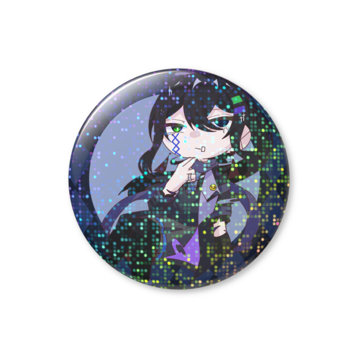 ホログラム缶バッジ - 56mm