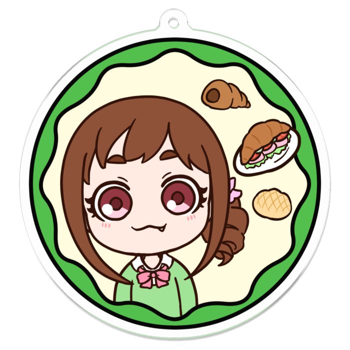 アクリルキーホルダー - 70 x 70 (mm)