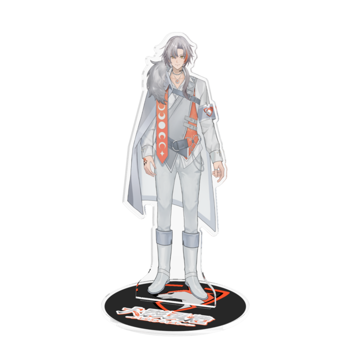 白髪ローテール - 160x160mm