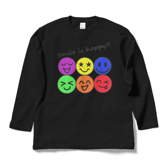 ロングスリーブTシャツ - L - ブラック