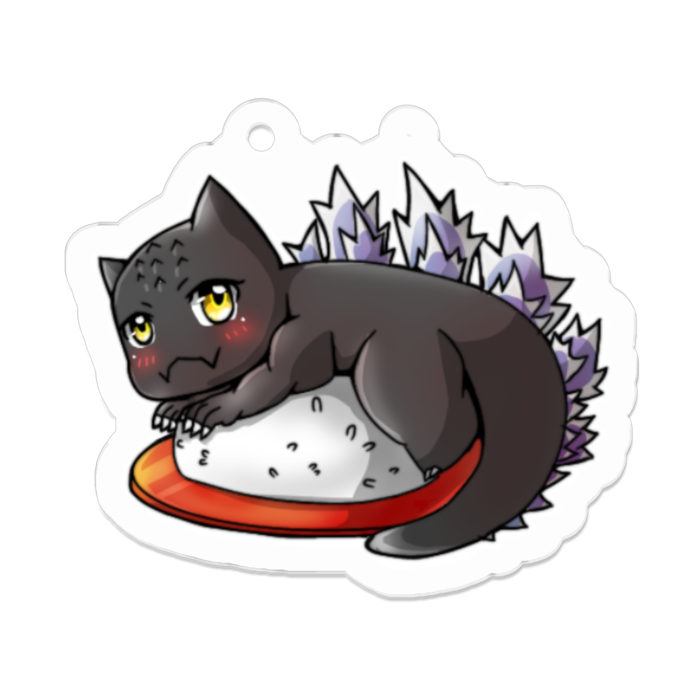 アクリルキーホルダー（コーティング） - 50 x 50 (mm)