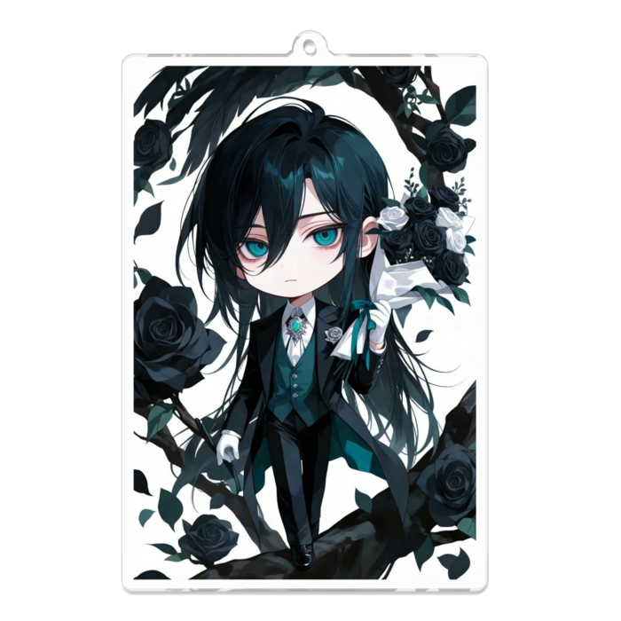 アクリルキーホルダー - 100 x 100 (mm)