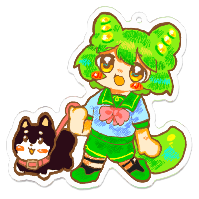 アクリルキーホルダー - 70 x 70 (mm)