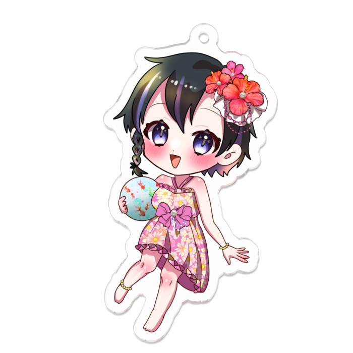 アクリルキーホルダー - 70 x 70 (mm)