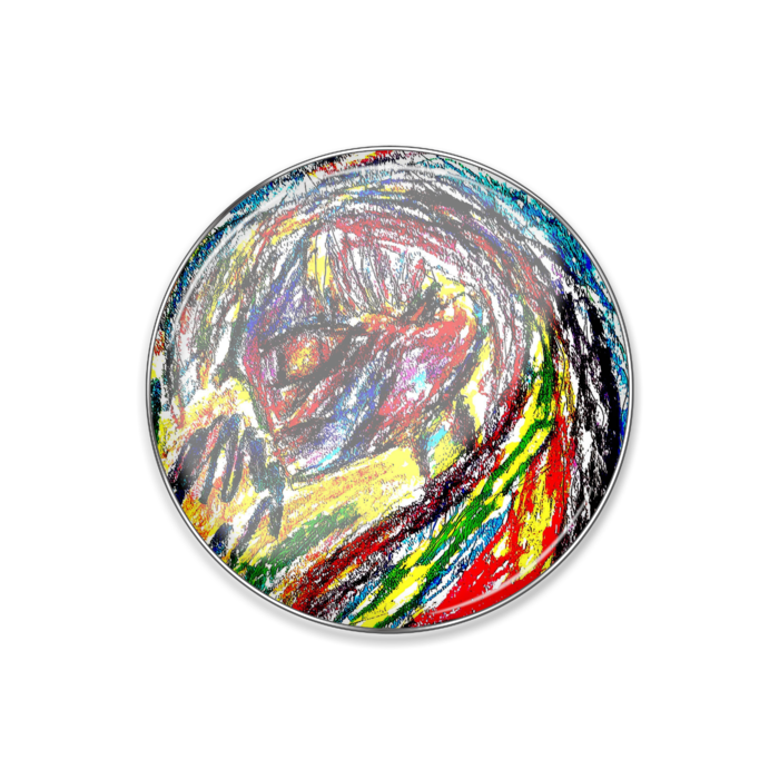 ピンバッジ - 丸形25mm