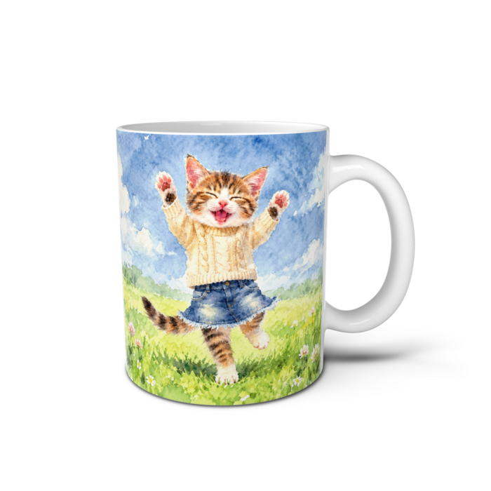 マグカップ - 直径 8cm / 高さ 9.5cm