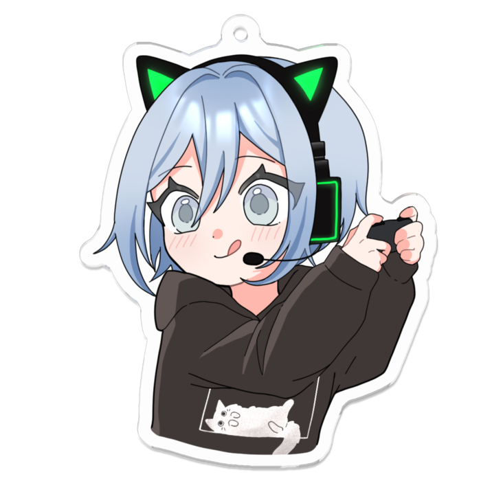 アクリルキーホルダー - 70 x 70 (mm)