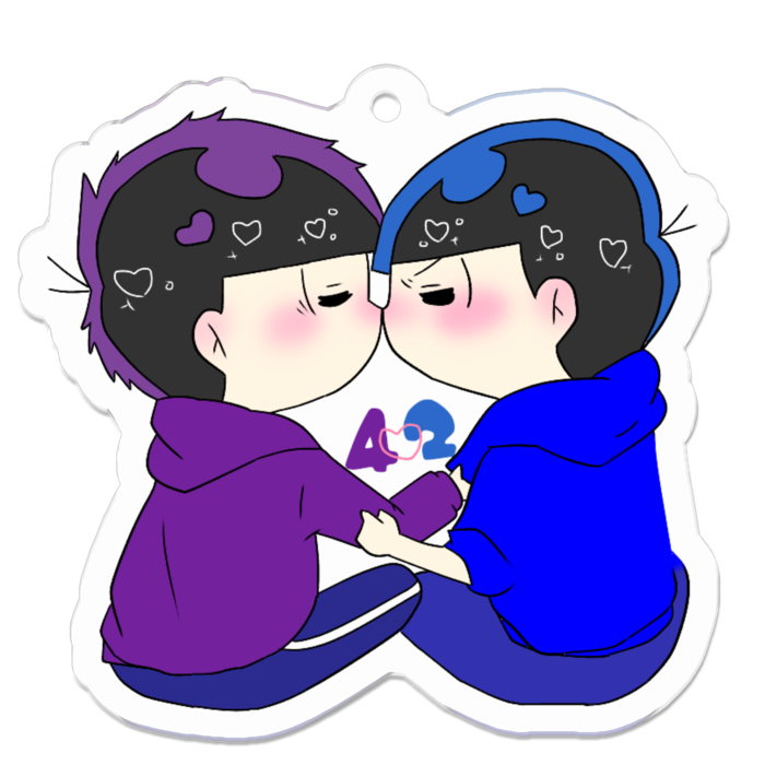 アクリルキーホルダー - 50 x 50 (mm)