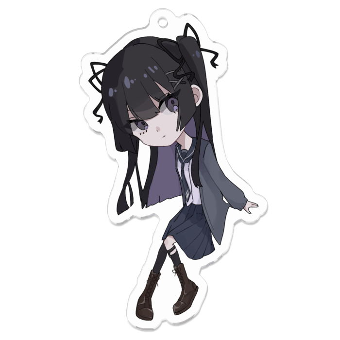 琴乃ちゃん　アクリルキーホルダー - 70 x 70 (mm)