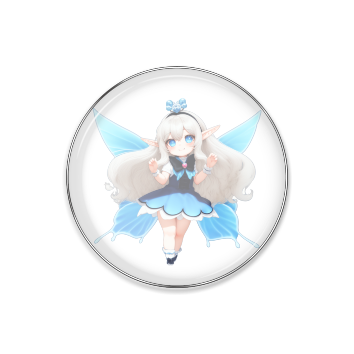 No.4「妖精ちゃん」ピンバッジ