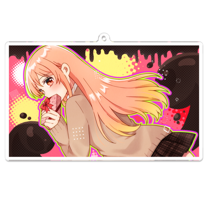 アクリルキーホルダー - 100 x 100 (mm)