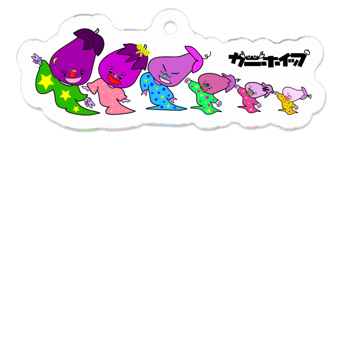 アクリルキーホルダー - 50 x 50 (mm)