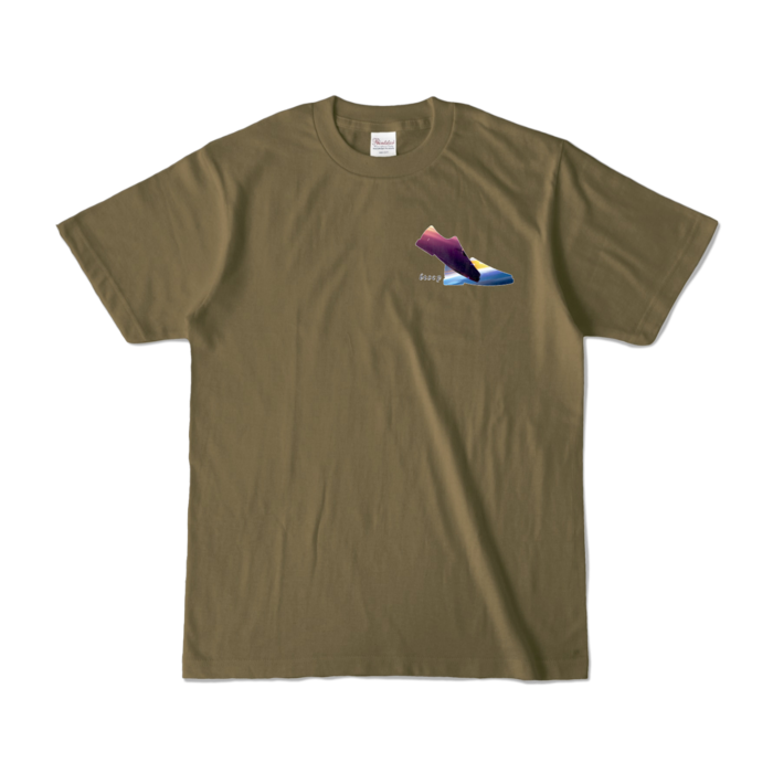 カラーTシャツ - S - オリーブ (濃色)｜Colored T-Shirt - S - Olive (Dark)