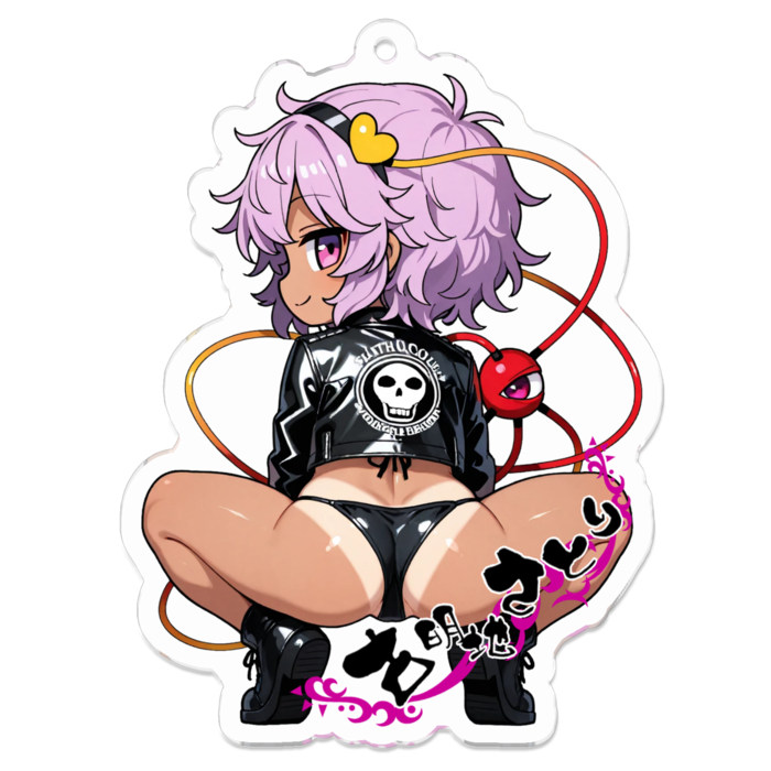 アクリルキーホルダー - 70 x 70 (mm)