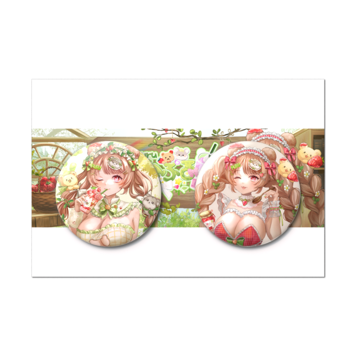 缶バッジセット - 2個セット