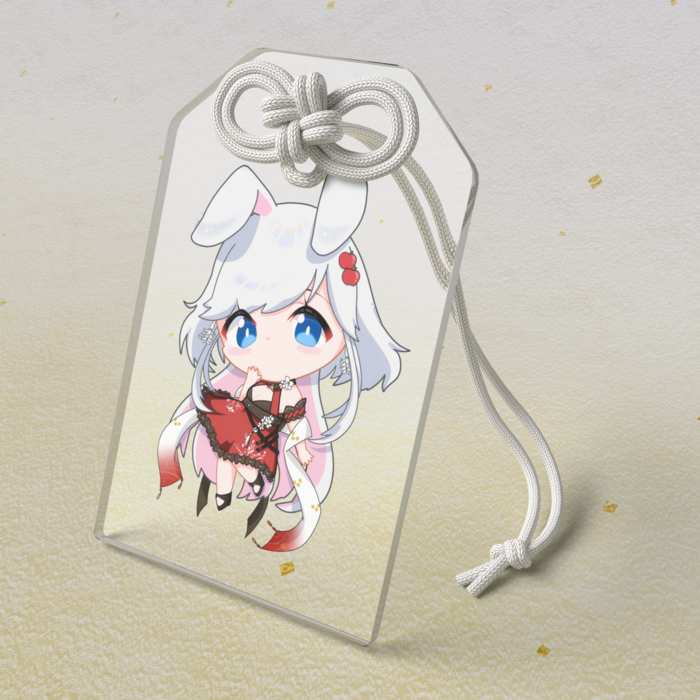 アクリルお守り - 50 × 80mm