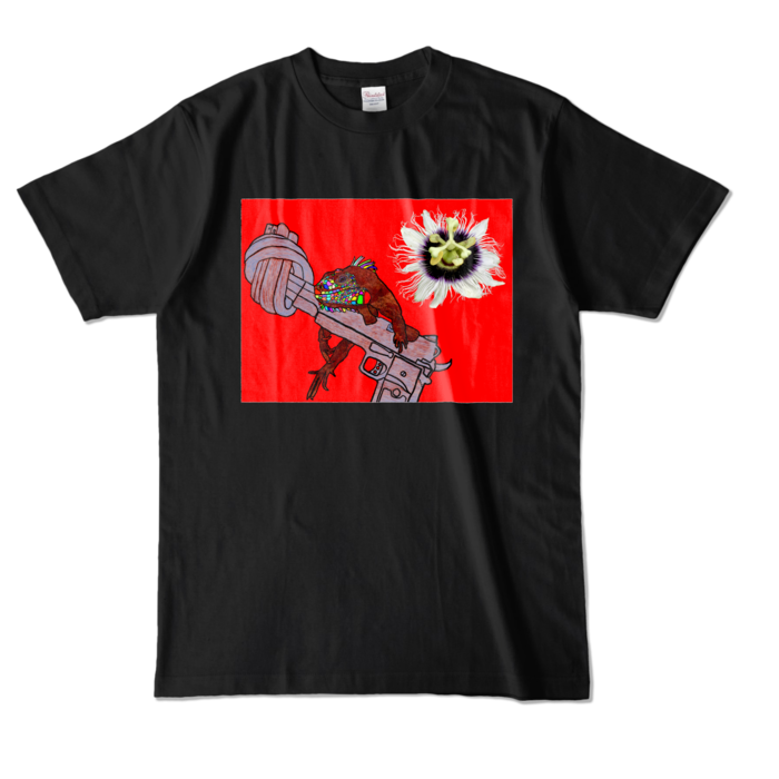 カラーTシャツ - L - ブラック (濃色)