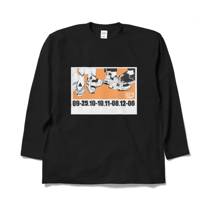 ロングスリーブTシャツ - XL - ブラック