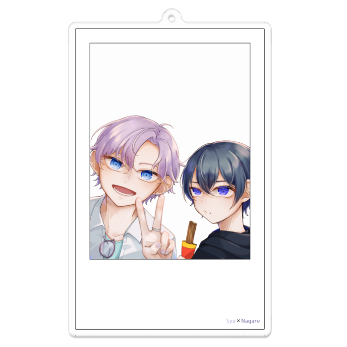 アクリルキーホルダー - 100 x 100 (mm)