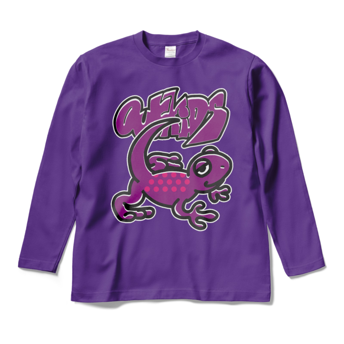 ロングスリーブTシャツ - M - パープル
