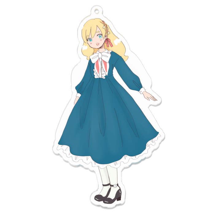 アクリルキーホルダー - 100 x 100 (mm)