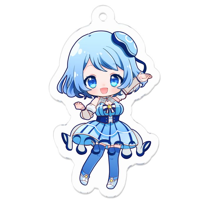 アクリルキーホルダー - 50 x 50 (mm)