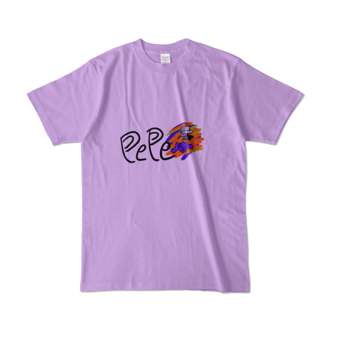 カラーTシャツ - L - ライトパープル (淡色)