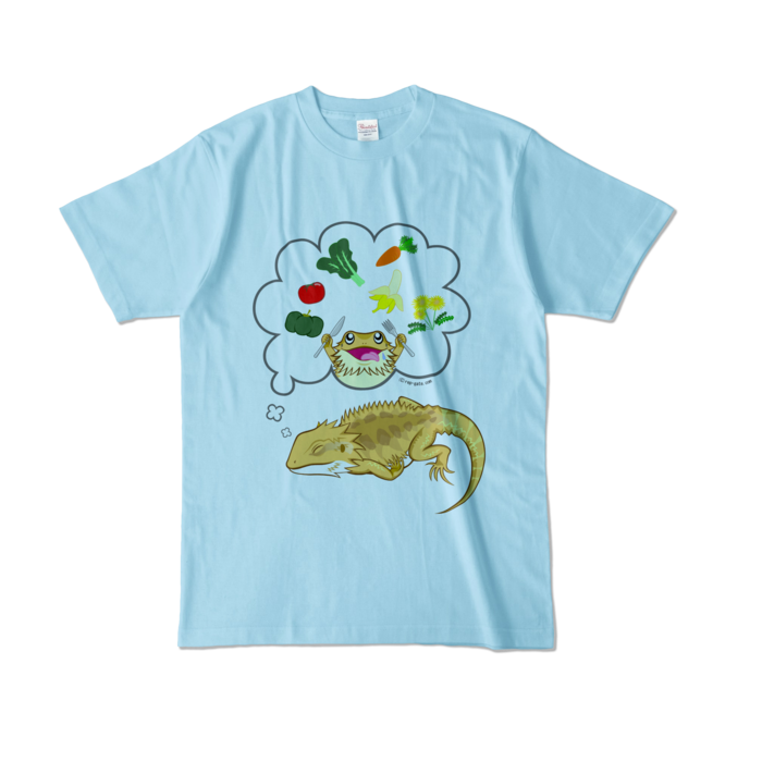 カラーTシャツ - L - ライトブルー (淡色)