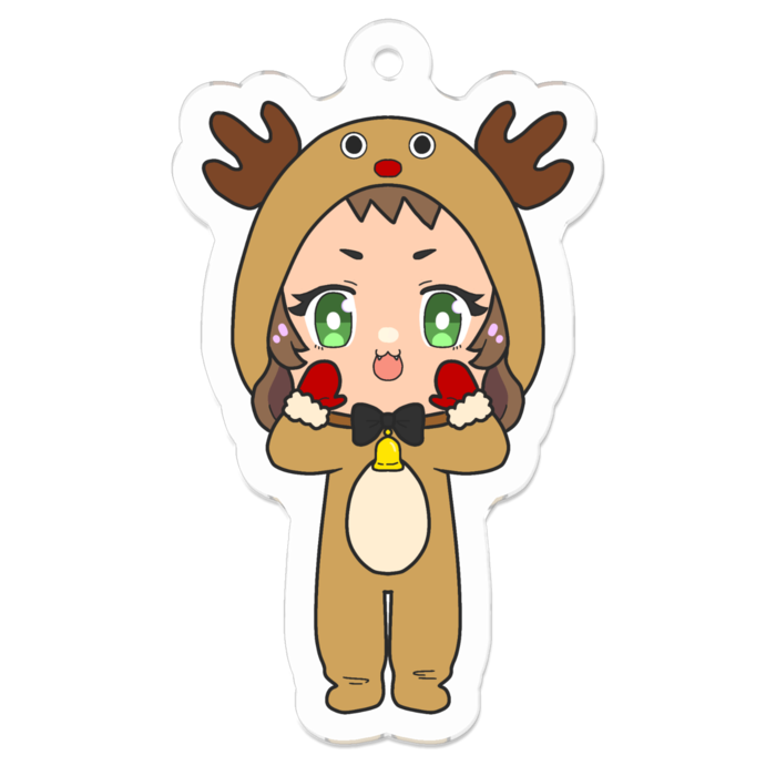 トナカイVer- 50 x 50 (mm)