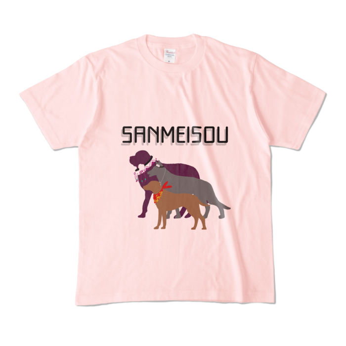 カラーTシャツ - M - ライトピンク (淡色)