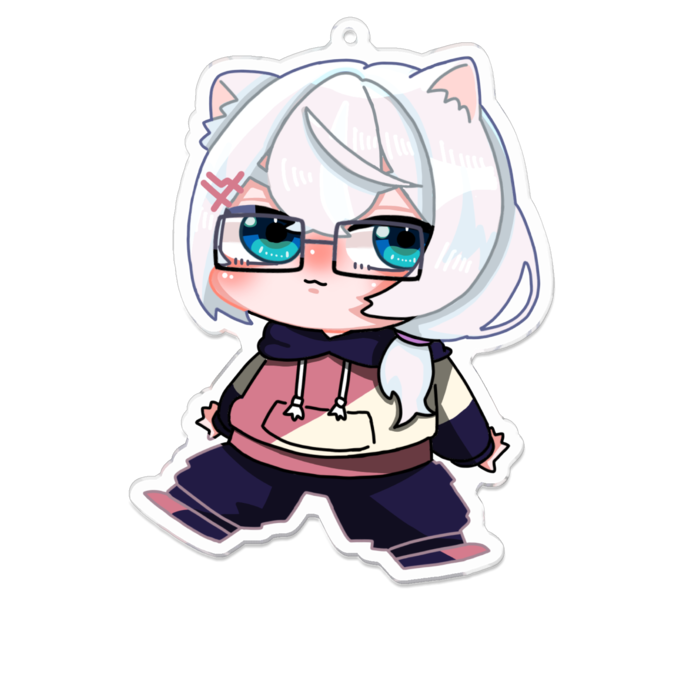 アクリルキーホルダー - 100 x 100 (mm)