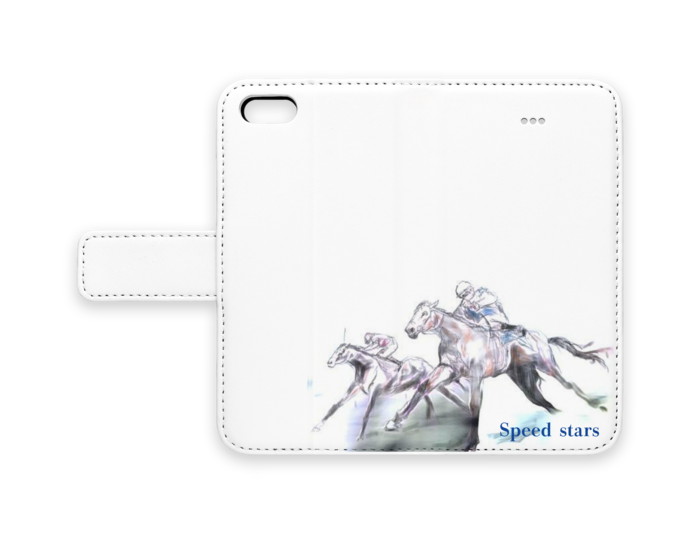 手帳型iPhoneケース - iPhone 5 / 5s / SE - ストラップ穴 なし