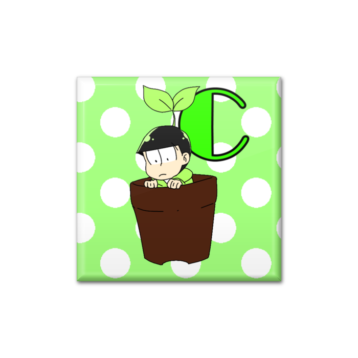 缶バッジ - 四角形40mm