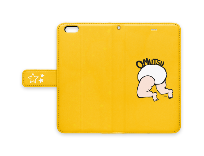 手帳型iPhoneケース - iPhone 6 Plus / 6s Plus - ストラップ穴 あり