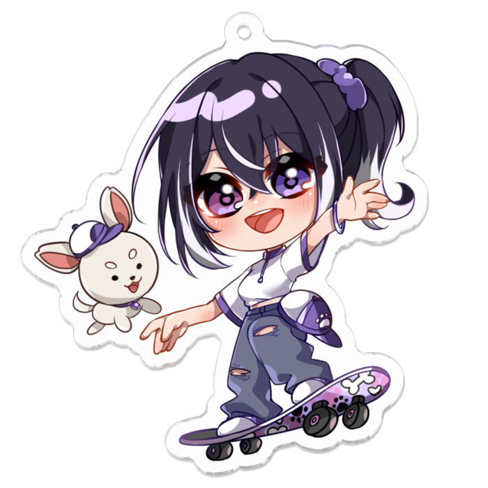 アクリルキーホルダー - 70 x 70 (mm)