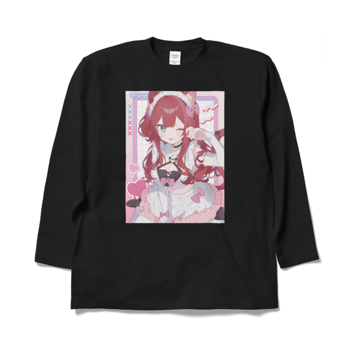 ロングスリーブTシャツ - XL - ブラック