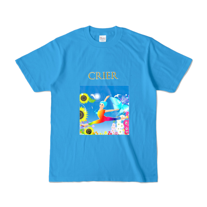 カラーTシャツ - S - ターコイズ (濃色)