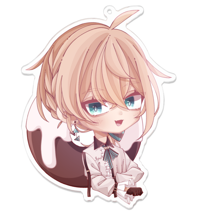 アクリルキーホルダー - 100 x 100 (mm)