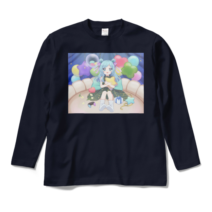 ロングスリーブTシャツ - M - ネイビー