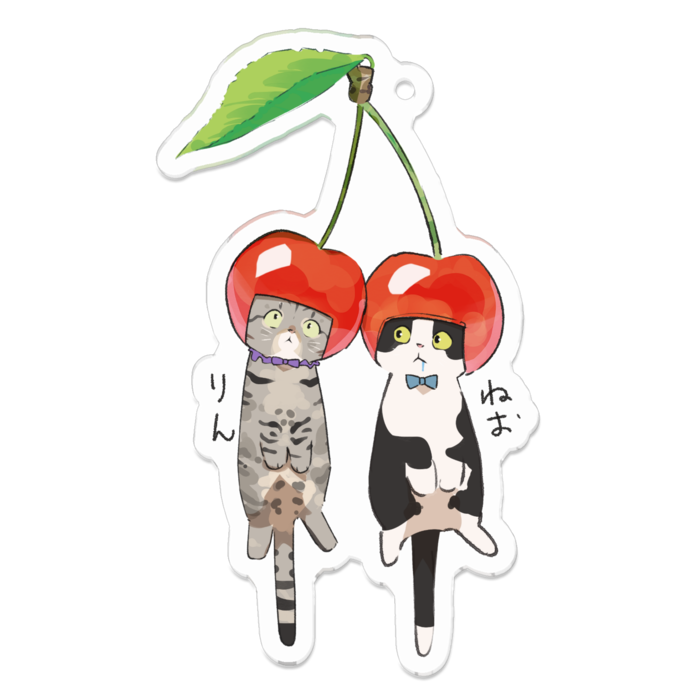 アクリルキーホルダー - 70 x 70 (mm)