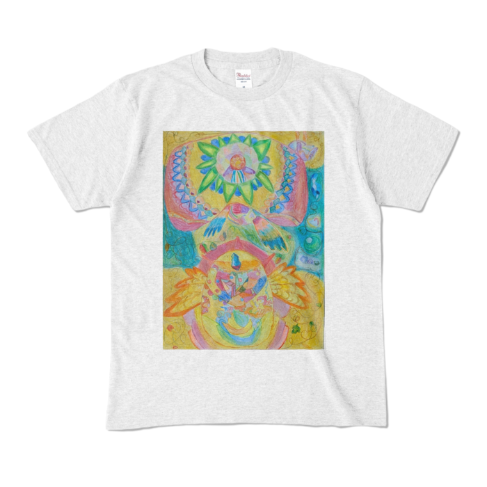 カラーTシャツ - M - アッシュ (淡色)