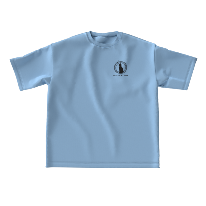 ビッグシルエットTシャツ - L - 両面