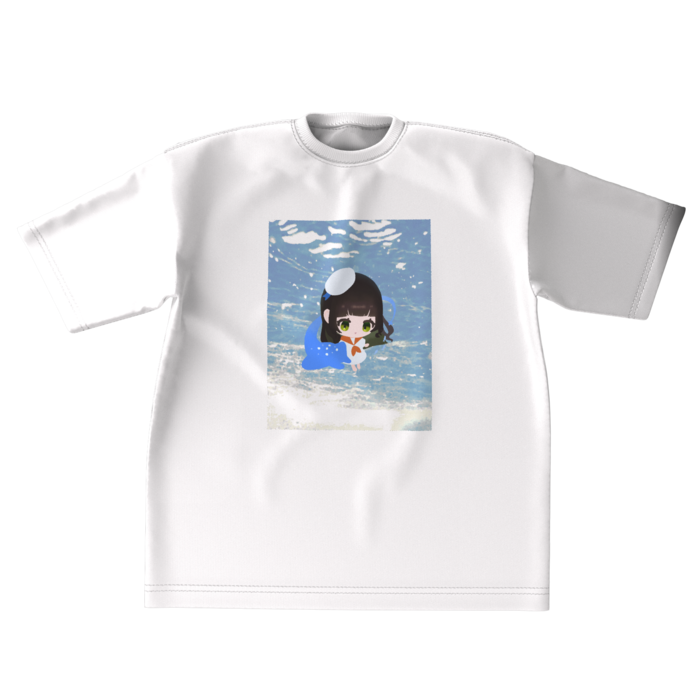 ビッグシルエットTシャツ - XL - 正面