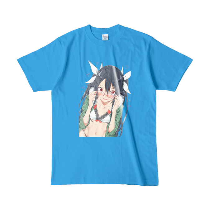 カラーTシャツ(濃色) - L - ターコイズ