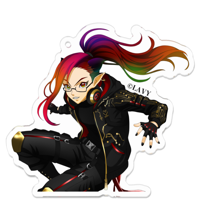 アクリルキーホルダー - 70 x 70 (mm)