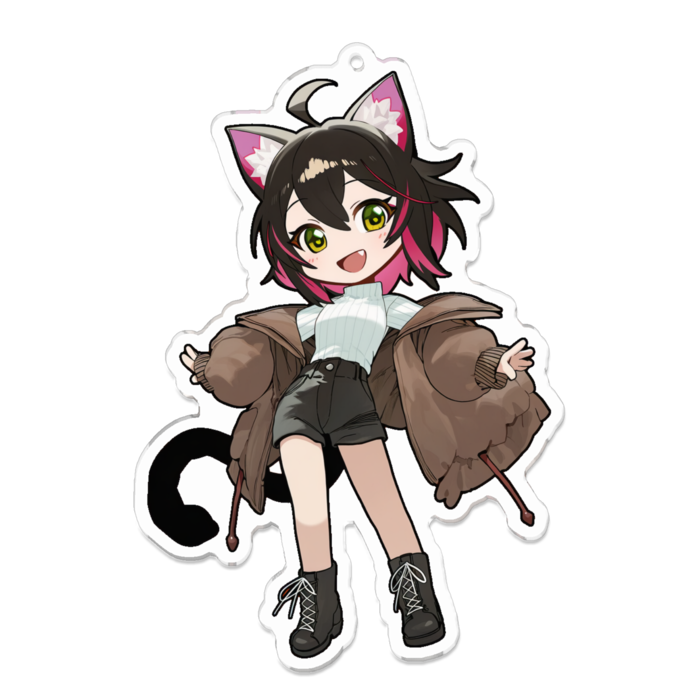 アクリルキーホルダー - 100 x 100 (mm)