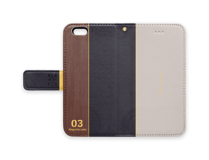 手帳型iPhoneケース - iPhone6 - ストラップ穴 あり