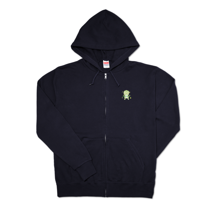 ジップパーカー - L - 左胸(4)